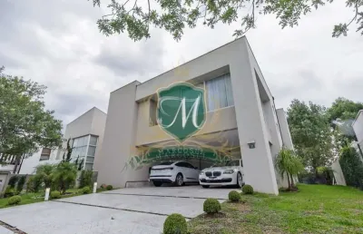 Casa dos seus sonhos em  alphaville pinhais a sua espera ! casa com 4 suites, 4 salas, 5 bh, area gourmet, e a visao para a mata do condominio !