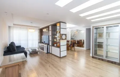 Apartamento com 3 quartos para alugar na rua doutor brasílio vicente de castro, campo comprido, curitiba por r$ 7.000