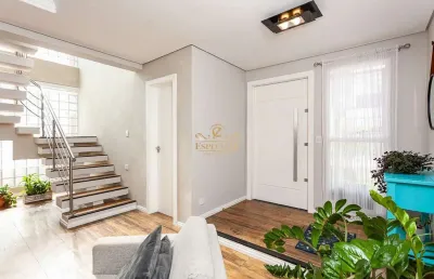 Casa em condomínio fechado com 3 quartos à venda na rua pedro wieler, xaxim, curitiba por r$ 970.000