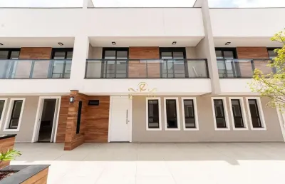 Casa em condomínio fechado com 3 quartos à venda na rua tobias de macedo júnior, santo inácio, curitiba por r$ 1.742.438