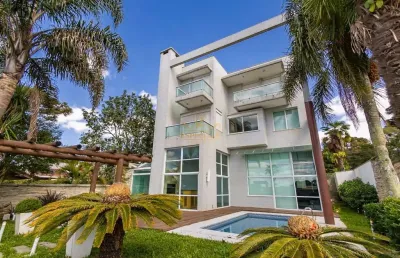 Casa em condomínio fechado com 5 quartos para alugar em santa felicidade, curitiba  por r$ 14.900