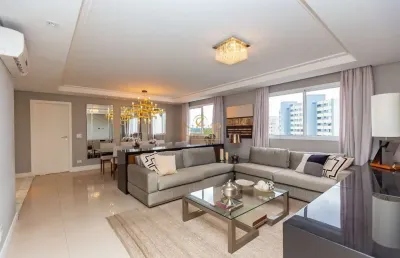 Apartamento com 3 quartos à venda na rua júlia wanderley, mercês, curitiba por r$ 1.290.000