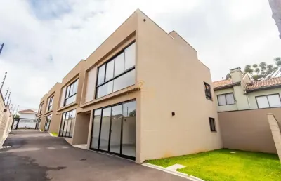 Casa em condomínio fechado com 3 quartos à venda na rua joão batista franceschini, santa felicidade, curitiba por r$ 859.000