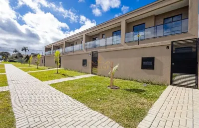 Casa em condomínio fechado com 3 quartos para alugar na rua wanda wolf, santa felicidade, curitiba por r$ 4.300