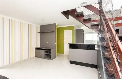Cobertura com 3 quartos para alugar na rua são januário, jardim botânico, curitiba por r$ 3.690