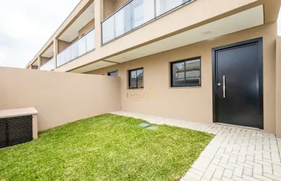 Casa em condomínio fechado com 3 quartos para alugar na rua wanda wolf, santa felicidade, curitiba por r$ 4.400