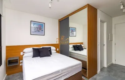 Apartamento com 1 quarto para alugar na avenida silva jardim, rebouças, curitiba por r$ 2.150