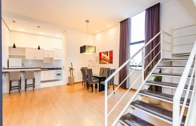 Apartamento com 1 quarto para alugar no bigorrilho, curitiba  por r$ 4.150