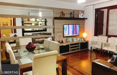 Apartamento no bairro auxiliadora de 3 dormitórios e vaga
