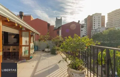 Apartamento garden triplex no rio branco com 4 dormitórios e 3 vagas