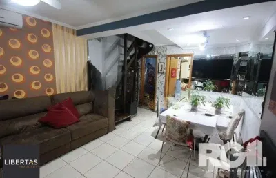Casa residencial com 3 dormitórios 90m² privativos, e 2 vagas à venda no bairro parque santa fé em porto alegre