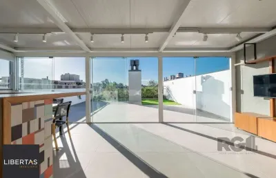 Cobertura 3 quartos, suite, terraço, 2 vagas, no bairro tristeza em porto alegre