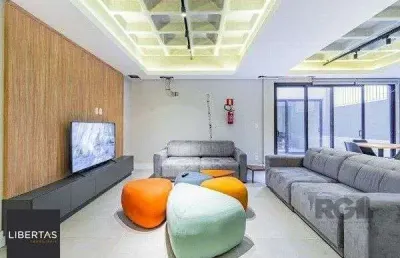 Apartamento de 01 dormitório com estacionamento rotativo, no bairro cidade baixa em porto alegre-rs.