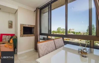Excelente apartamento de 107 m² com 3 dormitórios e 2 vagas cobertas.