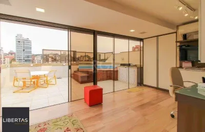 Cobertura para venda - 252m², 3 dormitórios, sendo 1 suites, 2 vagas - menino deus
