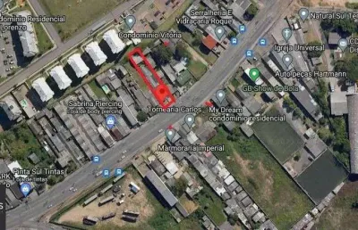 Terreno à venda na Avenida João Antônio Silveira, 380, Restinga, Porto Alegre