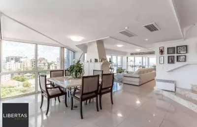 Cobertura para venda - 412m², 4 dormitórios, sendo 3 suites, 2 vagas - moinhos de vento
