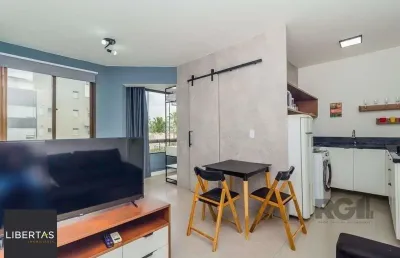 Excelente apartamento jk de 29m² na frente da redenção.