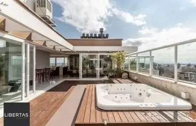 Cobertura para venda - 626m², 6 dormitórios, sendo 6 suites, 7 vagas - rio branco