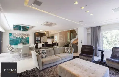 Casa condominio para venda - 380m², 3 dormitórios, sendo 3 suites, 4 vagas - pedra redonda