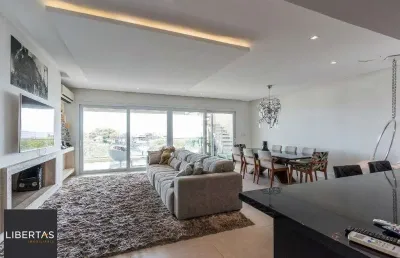 Cobertura para venda - 319.17m², 3 dormitórios, sendo 3 suites, 4 vagas - cristal