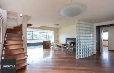 Cobertura para venda - 302m², 4 dormitórios, sendo 1 suites, 3 vagas - menino deus