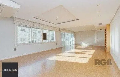 Vende-se luxuoso apartamento 3 quartos c/ suíte, dependência de empregada, gabinete, 2 vagas cobertas - 283m² - moinhos de vento