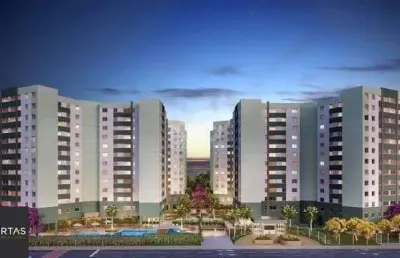 Apartamento para venda - 60.6m², 2 dormitórios, sendo 1 suites, 1 vaga - marechal rondon