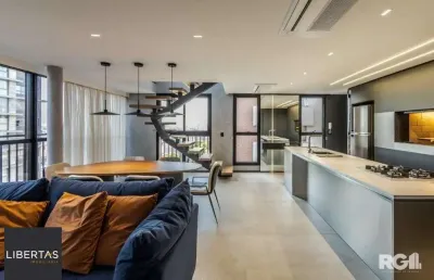 Apto duplex de 121m² com 2 dormitórios e 2 vagas - mont serrat