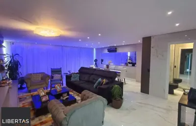 Apartamento único com 3 suítes e 4 vagas no jardim lindóia