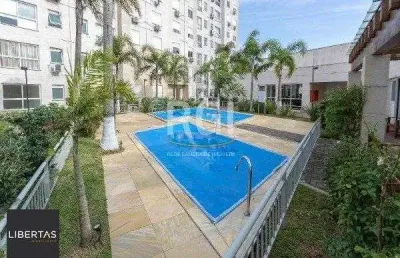 Apartamento para venda - 56.81m², 2 dormitórios, sendo 1 suites, 1 vaga - cavalhada
