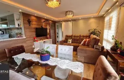 Cobertura para venda - 160m², 3 dormitórios, 1 vaga - cristal