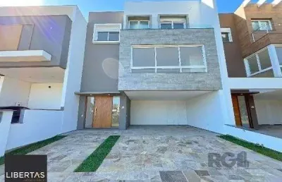 Casa condominio em porto alegre, no bairro hípica, com 3 dormitório(s), e 3 banheiros, à venda.