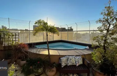 Cobertura duplex com piscina privativa, lareira e vista exclusiva