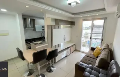 Apartamento mobiliado 2 quartos com suíte e lazer completo para morar já