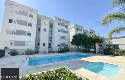 Apartamento com 02 quartos e 01 vaga escriturada no bairro lomba do pinheiro