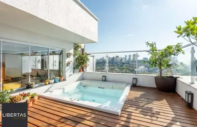 Cobertura com 157m2, 3 dormitórios no bairro boa vista.