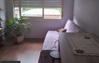 Apartamento com 01 quarto e 01 vaga no bairro morro santana