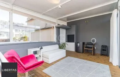 Cobertura para venda - 186m², 3 dormitórios, 2 vagas - três figueiras