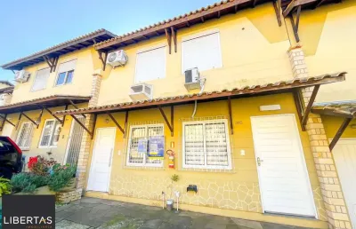 Casa de dois quartos, uma vaga de garagem, em condomínio fechado em porto alegre