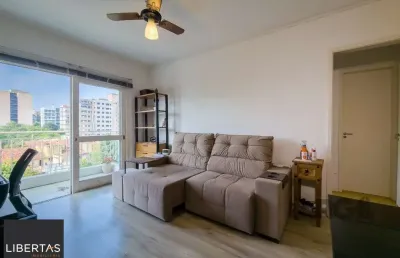 Apartamento 1 quarto, sacada, 1 vaga de garagem, elevador - bairro tristeza
