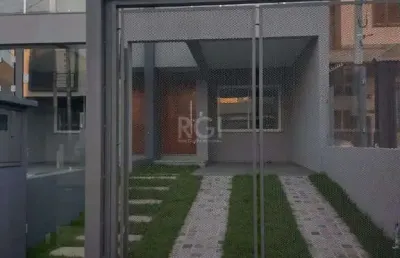 Casa 3 dormitórios, sendo 1 suites, 2 vagas - guarujá, porto alegre rs