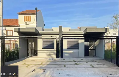 Casa nova ! térrea com 2 dormitórios sendo 1 suíte no residencial hípica boulevard, zona sul de porto alegre !