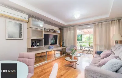 Apartamento garden com 107m² e 3 dormitórios, 1 suíte, 2 vagas