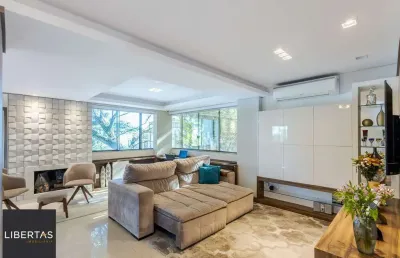 No bairro petrópolis 4 dormitórios, 2 suites, lareira e churrasqueira com 3 vagas