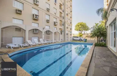Apartamento com sacada e churrasqueira, 52m² privativos, 2 dormitórios e 1 vaga de garagem escriturada, na lindolfo henke - bairro sarandi