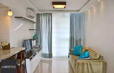 Lindo apartamento semi mobiliado, 3 quartos (1 suíte), churrasqueira e vaga.