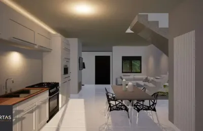 Casa em condomínio à venda, bairro campo novo,  3 quartos (1 suite),  3 banheiros