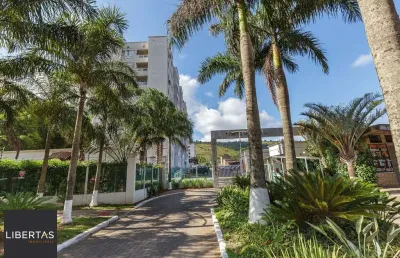 Apartamento com sacada linda vista com 1 vaga de garagem