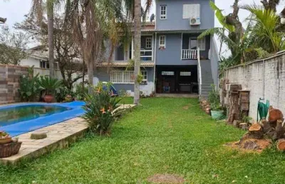 Sobrado amplo 4 dormitórios com piscina e casa extra no mesmo terreno – hípica